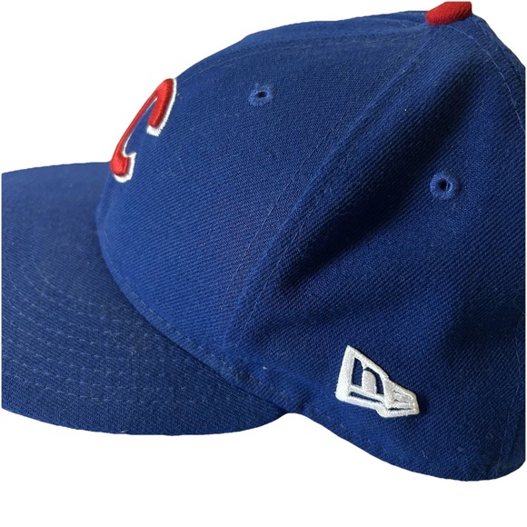 Chicago Cubs 2016 World Series Champions Fitted‎ Cap Fitted Hat Size 7 - Picture 3 of 5